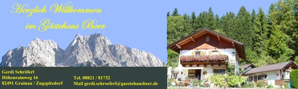 Gästehaus Beer Grainau Zugspitzdorf